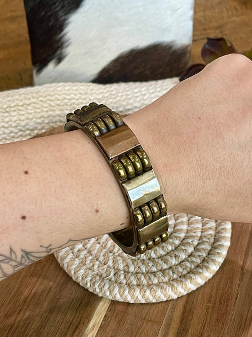 Vintage Handmade Copper Bangle