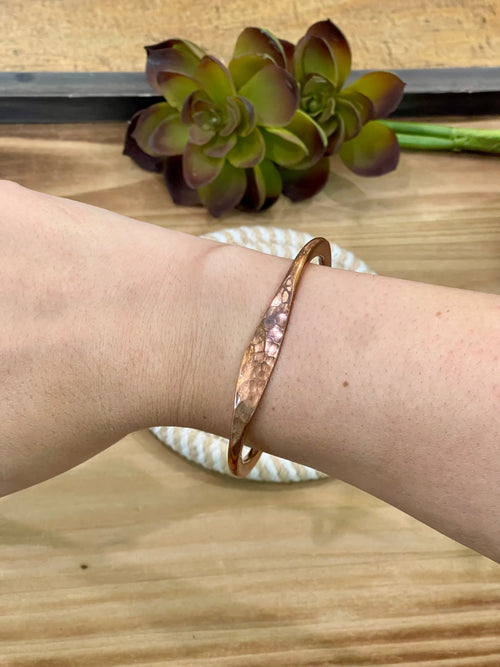 Vintage Handmade Copper Cuff
