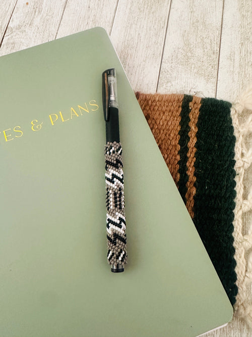 Navajo Made Muticolor Beaded Pen