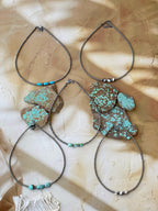 Handmade Sterling Silver Beaded Necklace 18”