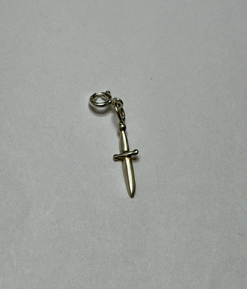 Sterling Silver Knife Charm
