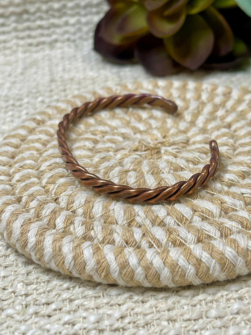 Vintage Handmade Copper Cuff