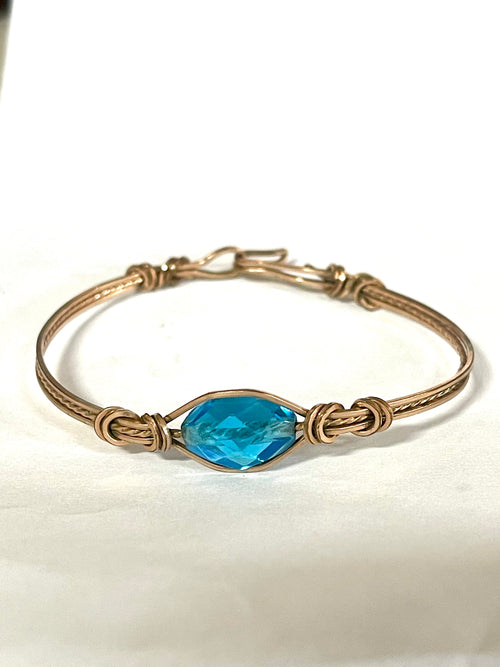 Vintage Handmade Copper Bracelet