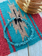 Handcrafted Turquoise & Sterling Silver Beaded Bracelet