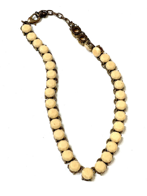 Vintage Handmade Copper Beaded Necklace