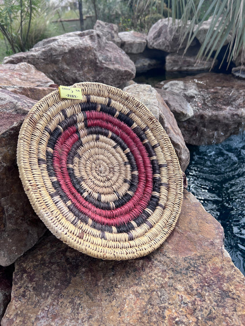 Old Pawn Handcrafted Woven Basket #14