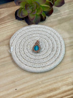 Vintage Handmade Copper Pendant