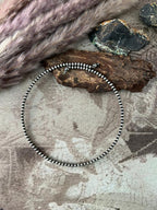 Handmade Sterling Silver Beaded Necklace