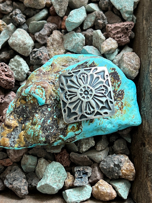Sterling Silver Concho Slide, The Crossroads