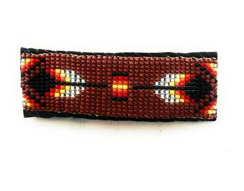 Handcrafted Handmade Beaded Barrette