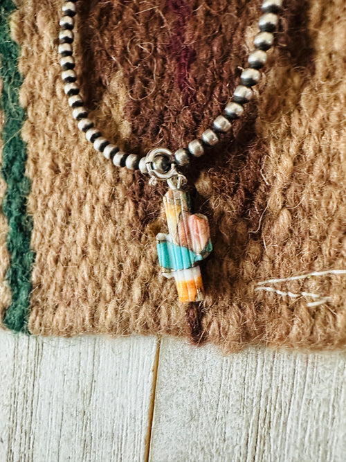 Handcrafted Hand Carved Spice Saguaro Cactus Charm