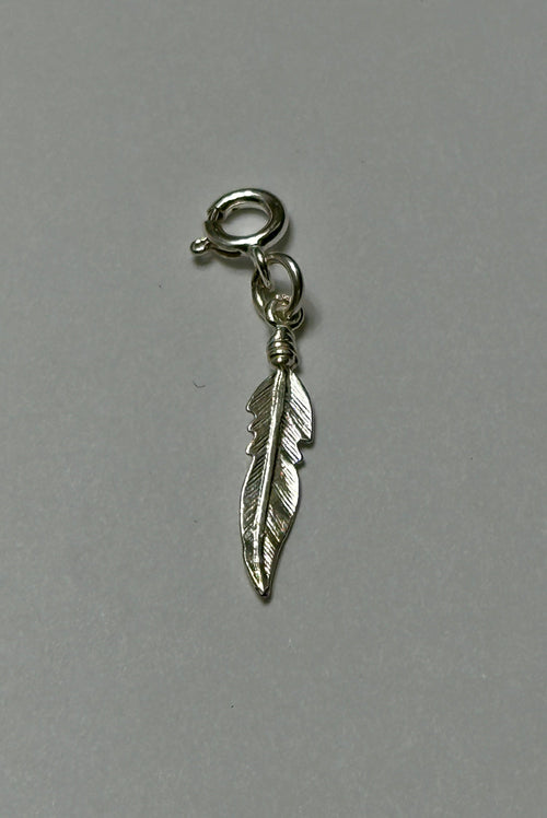 Sterling Silver Feather Charm