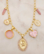 Pretty in Pink Charm Necklace
