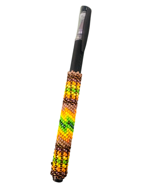 Handcrafted Muticolor Beaded Pen