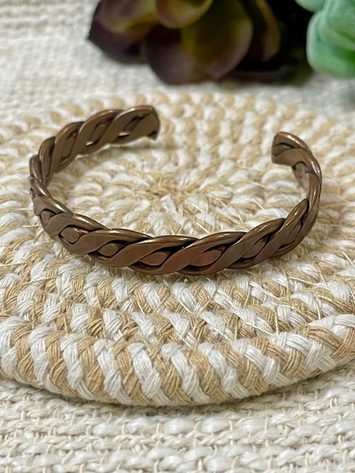 Vintage Handmade Copper Cuff