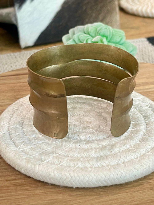 Vintage Handmade Copper Cuff