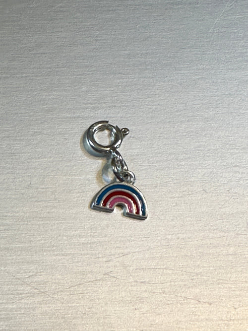 Sterling Silver Rainbow Charm