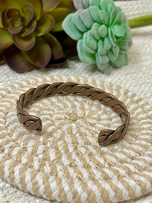 Vintage Handmade Copper Cuff