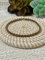 Vintage Handmade Copper Bangle Bracelet
