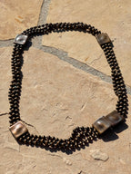 Vintage Handmade Copper Beaded Belt