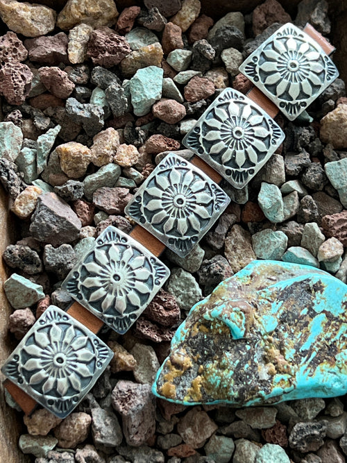 Sterling Silver Concho Slide, The Windmill