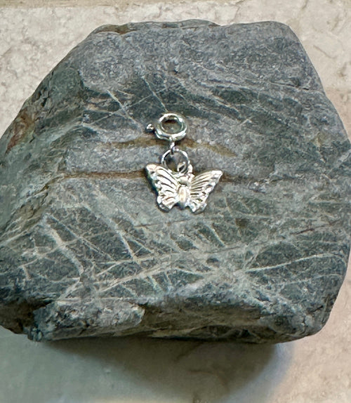Sterling Silver Butterfly Charm