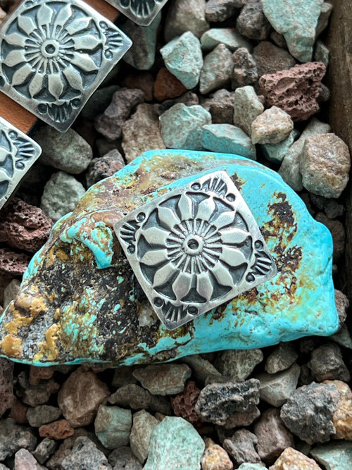 Sterling Silver Concho Slide, The Windmill
