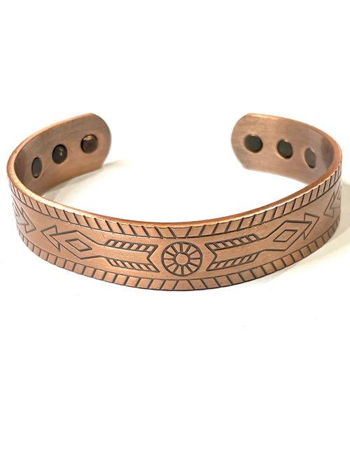 Vintage Handmade Copper Cuff