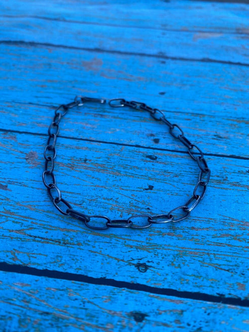 Handcrafted Sterling Silver Beautiful Handmade Chain Link Extender 8”