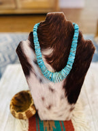 Old Pawn Handcrafted Turquoise Beaded Necklace