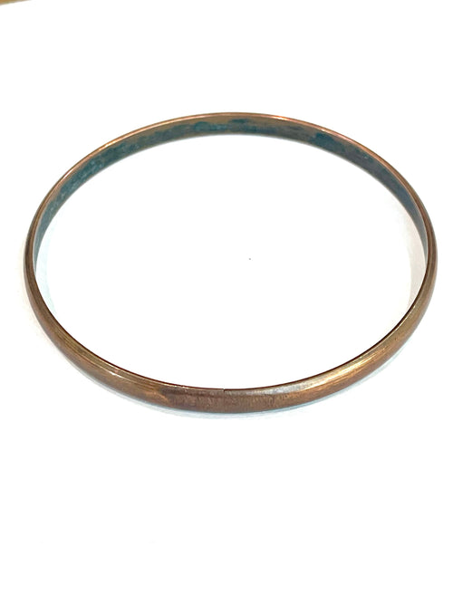 Vintage Handmade Copper Bangle Bracelet