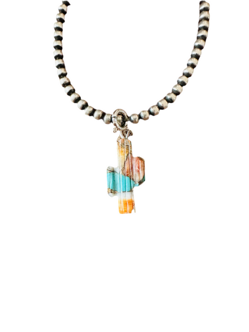 Handcrafted Hand Carved Spice Saguaro Cactus Charm