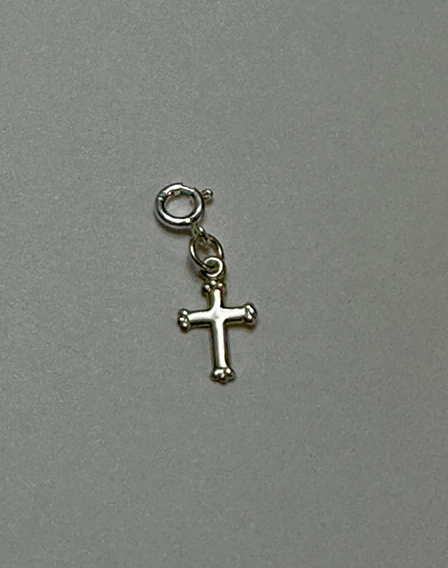 Sterling Silver Cross Charm✅