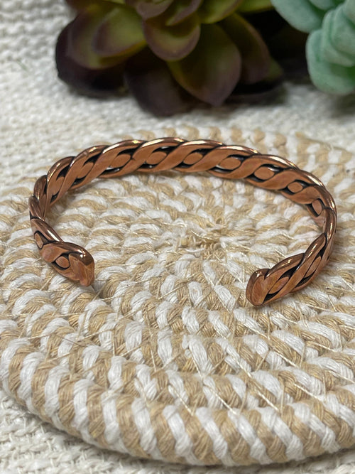 Vintage Handmade Copper Cuff