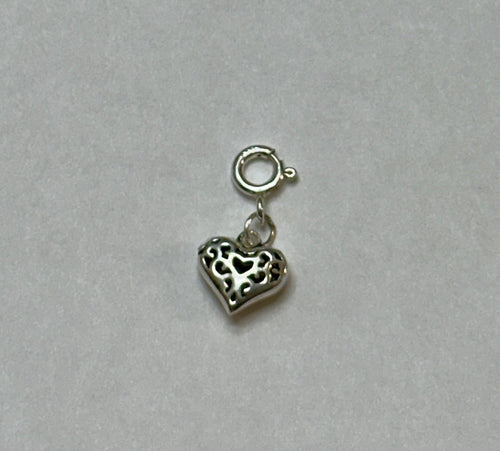 Sterling Silver Heart Charm