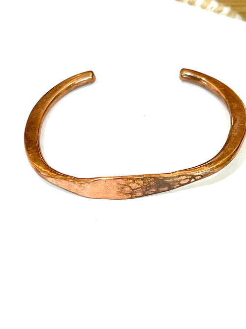 Vintage Handmade Copper Cuff