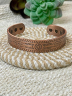 Vintage Handmade Copper Cuff
