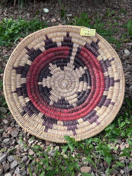 Old Pawn Handcrafted Woven Basket #15