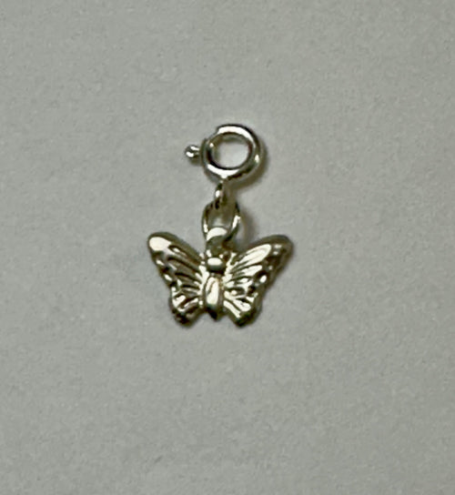 Sterling Silver Butterfly Charm