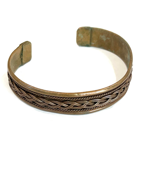 Vintage Handmade Copper Cuff