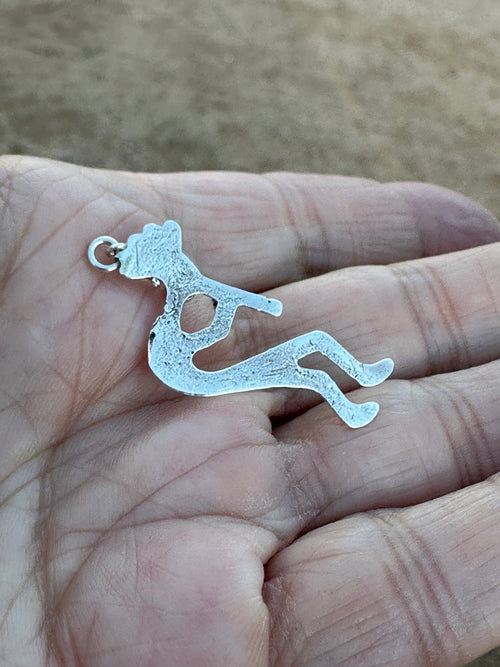 Handcrafted Sterling Silver Kokopelli Charm