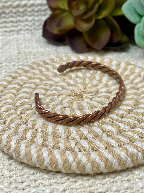 Vintage Handmade Copper Cuff