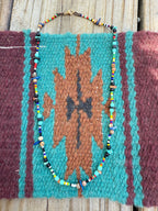 “The Golden Collection” Beaded Bliss Handmade Beaded Necklace 16” STYLE 6