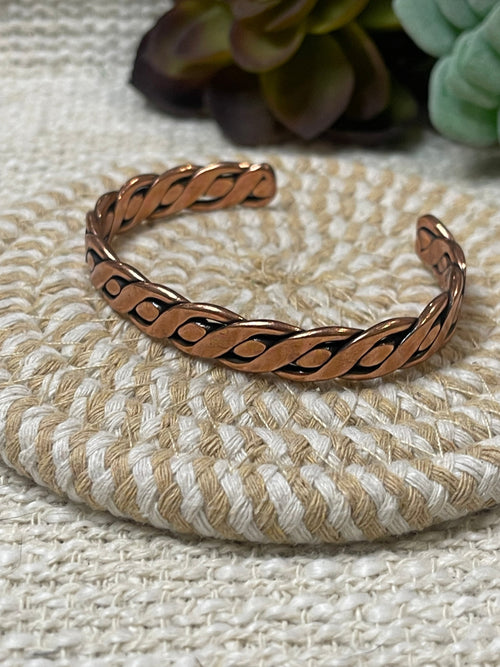 Vintage Handmade Copper Cuff