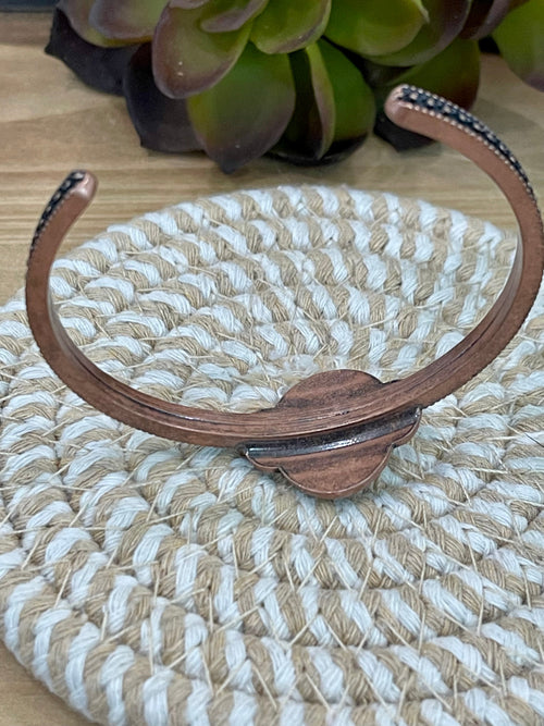 Vintage Handmade Copper Cuff