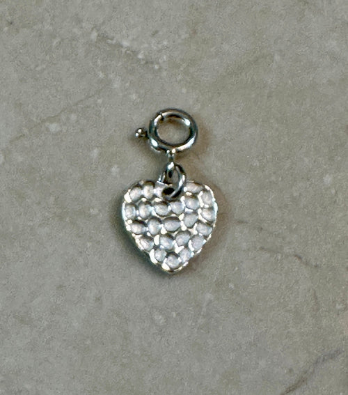 Sterling Silver Heart Charm