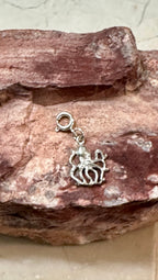Sterling Silver Octopus Charm