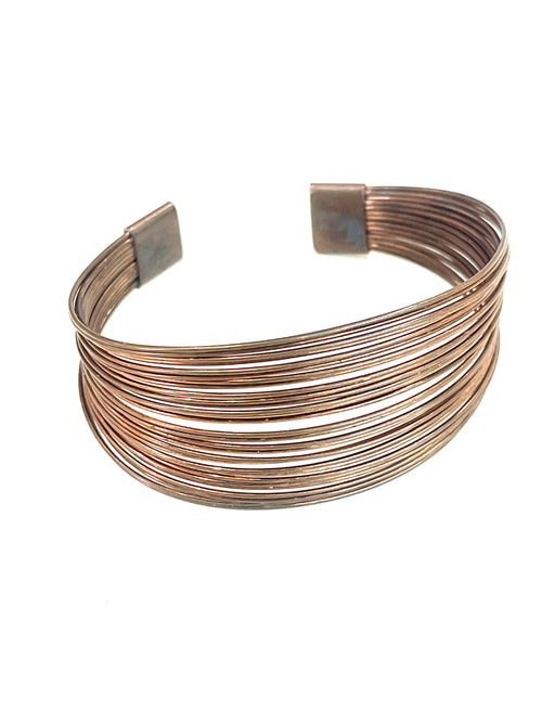 Vintage Handmade Copper Cuff