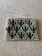 Handmade Beaded Saguaro Cactus Coin Purse