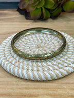 Vintage Handmade Copper Bangle Bracelet